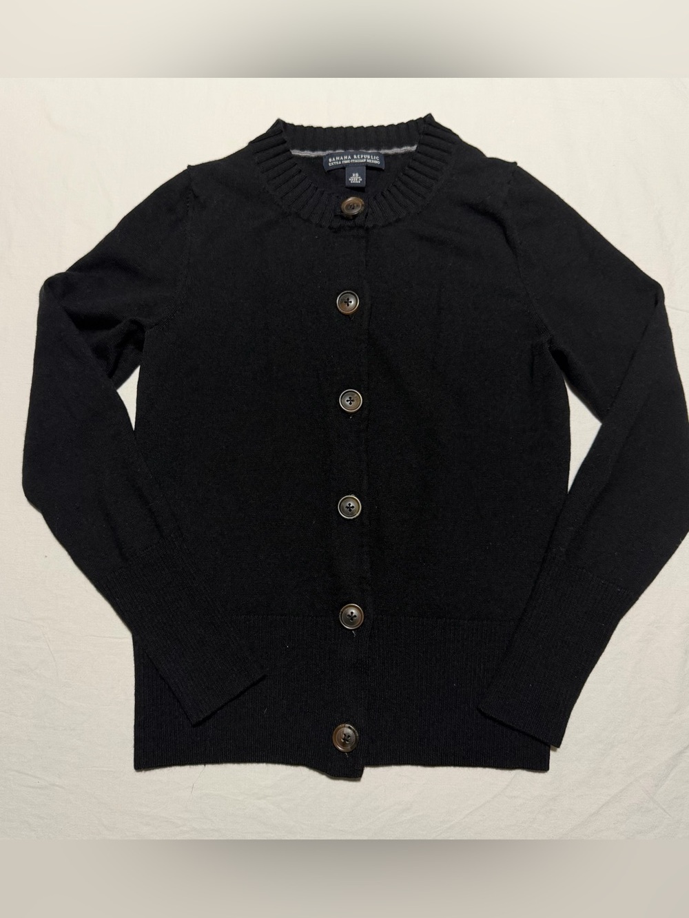 Banana Republic Merino Button-Front Cardigan Sweater